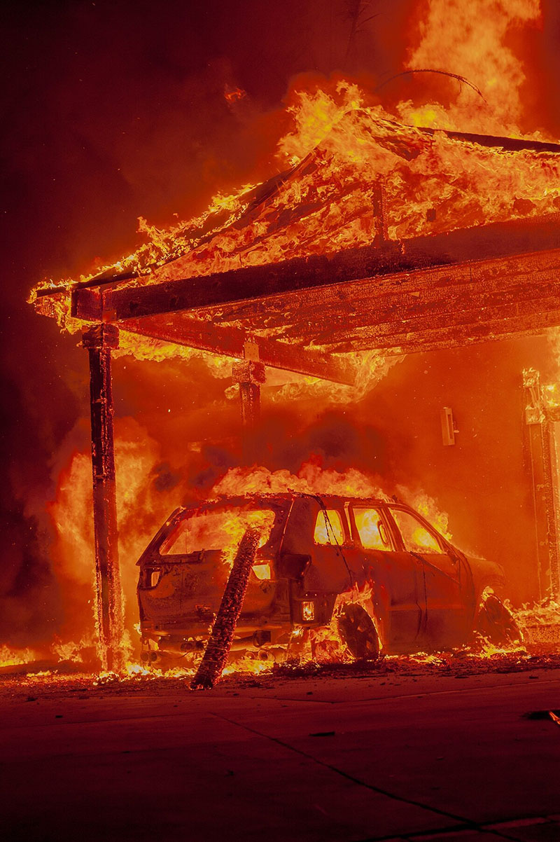 ギャラリー：LA山火事、想像を絶する光景をとらえた写真15点