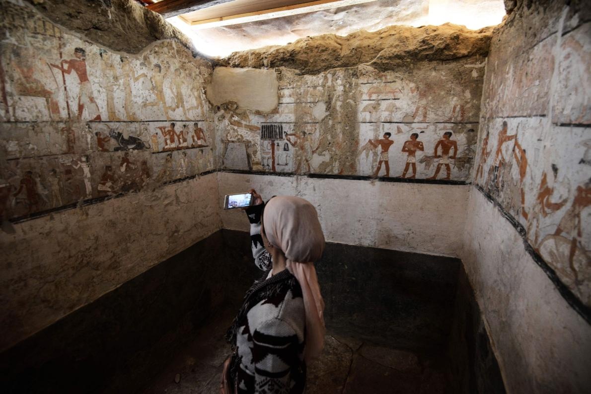 ギャラリー 古代エジプト 女神ハトホルの巫女の墓を発見 ナショナルジオグラフィック日本版サイト
