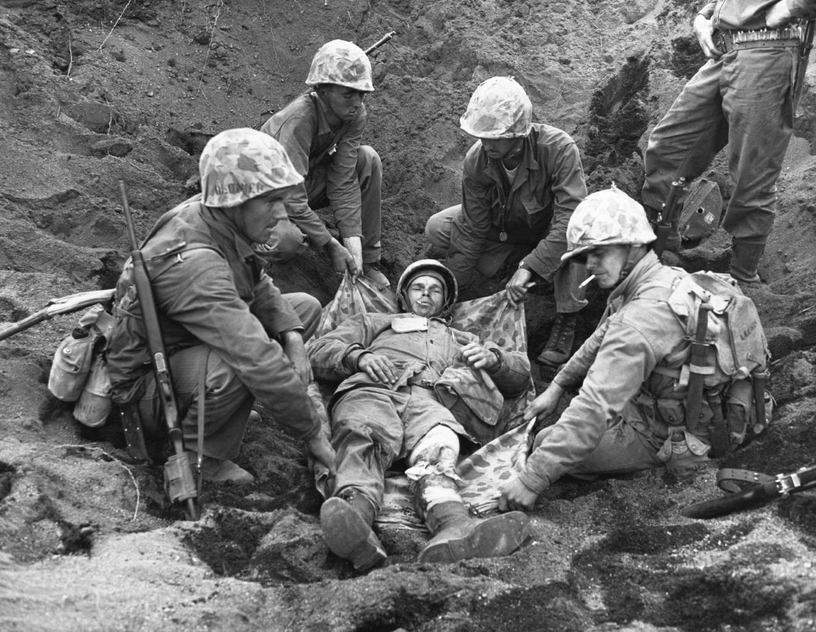 ギャラリー：米兵もむせび泣いた硫黄島の激戦、75年前の傷癒えぬ