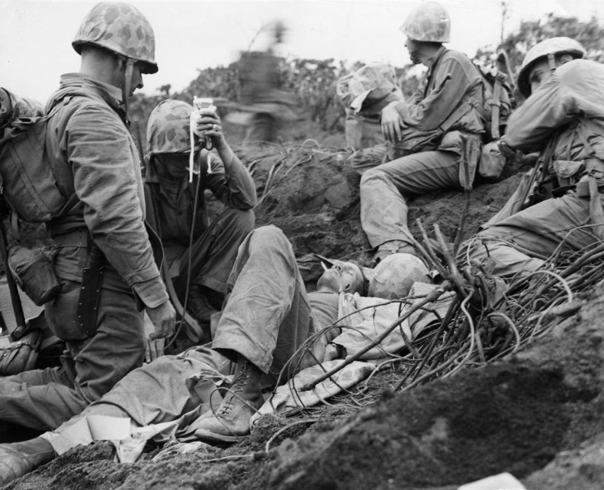 ギャラリー:米兵もむせび泣いた硫黄島の激戦、75年前の傷癒えぬ元兵士は語る 写真7点ナショナルジオグラフィック日本版サイト