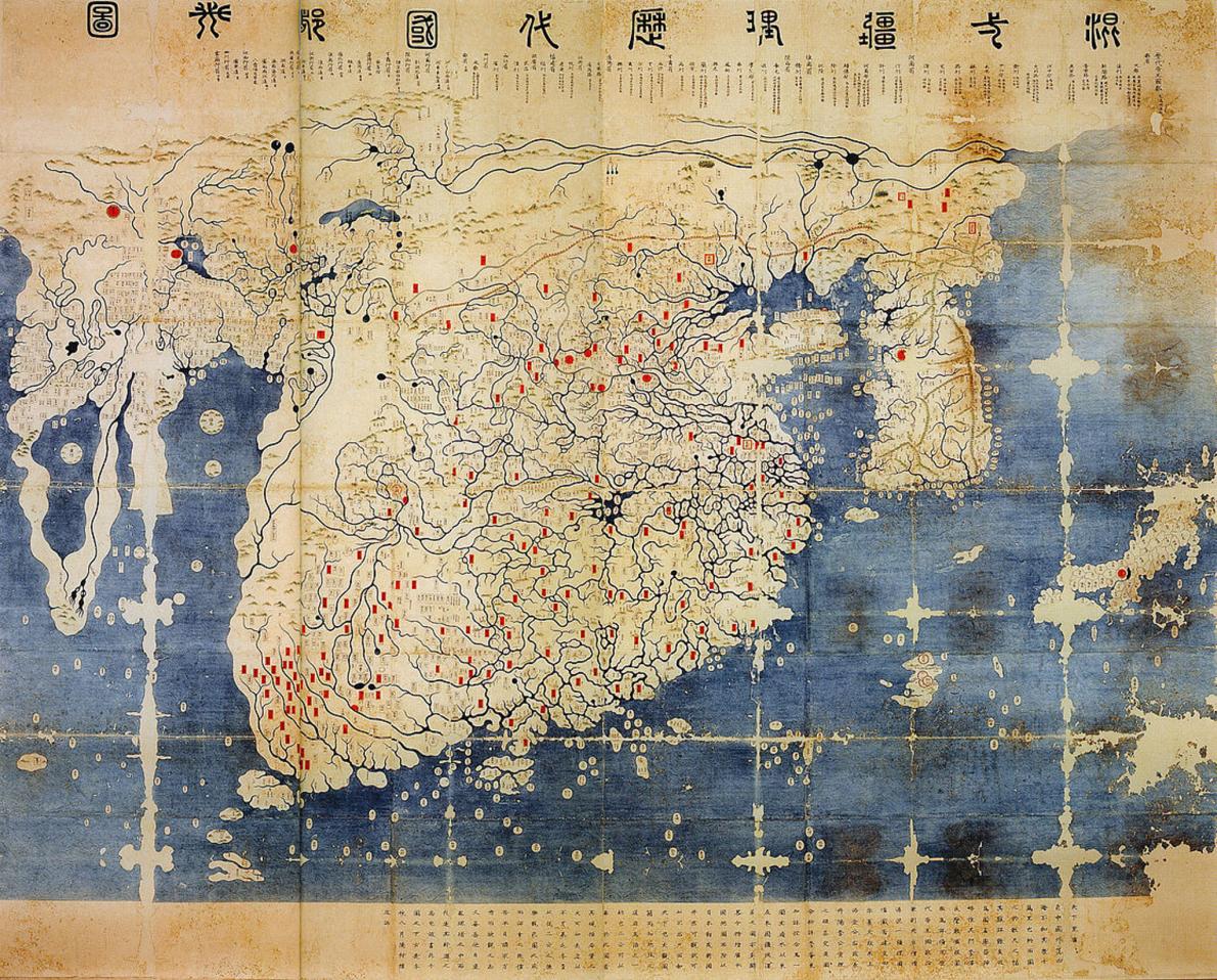 朝鮮半島の古地図10選 日本より大きく描かれたものも | ナショナルジオ 