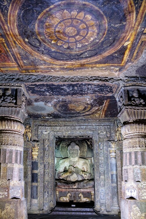 ギャラリー:インド仏教美術の宝庫、世界遺産アジャンター石窟群 ギャラリー:インド仏教美術の宝庫、世界遺産アジャンター石窟群