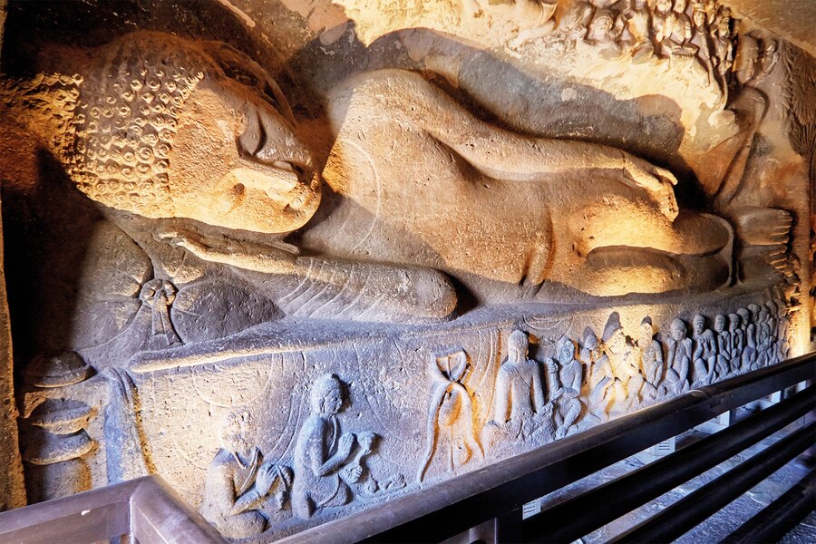 ギャラリー:インド仏教美術の宝庫、世界遺産アジャンター石窟群 ギャラリー:インド仏教美術の宝庫、世界遺産アジャンター石窟群