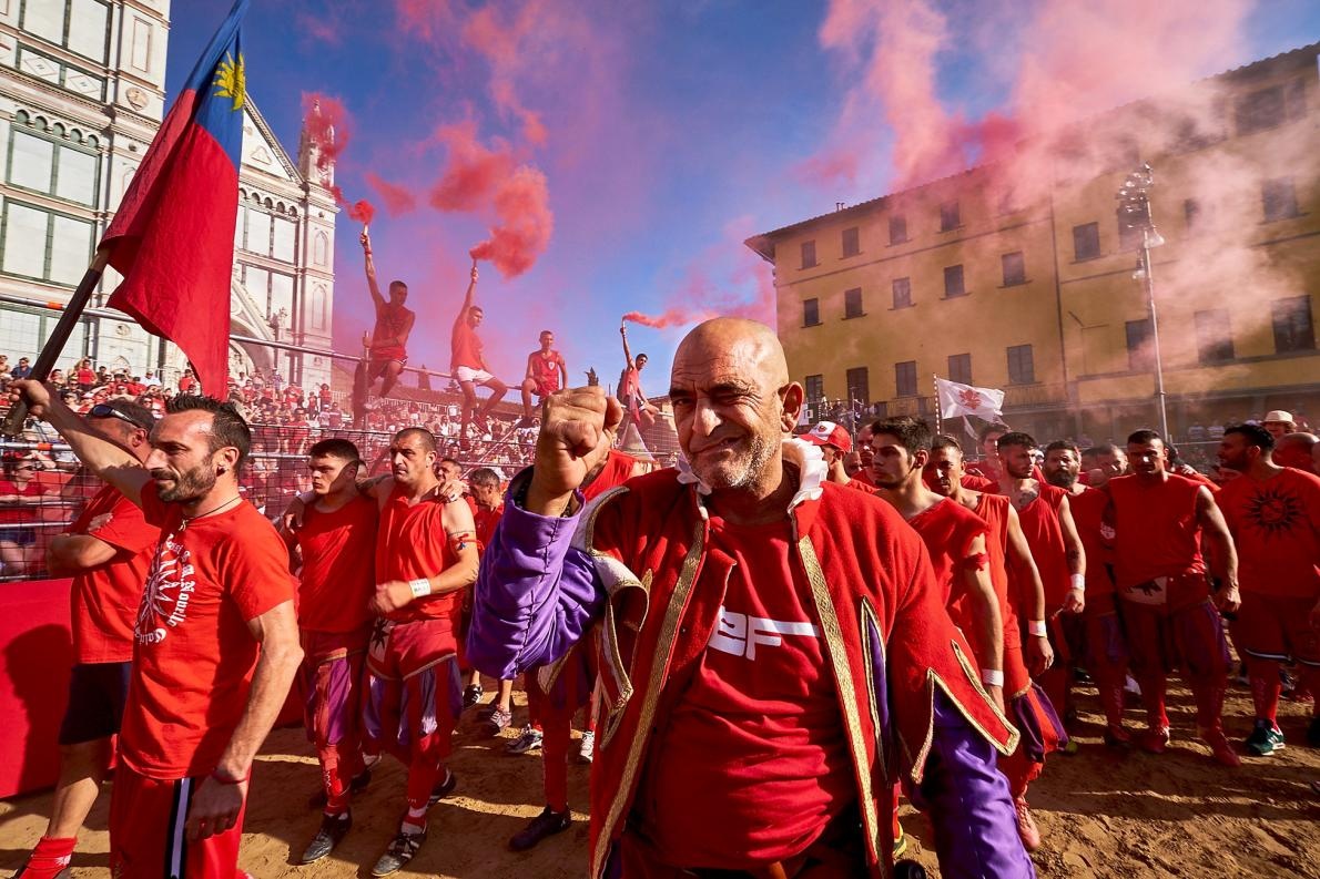ギャラリー 年は延期か フィレンツェの伝統競技 カルチョ ストーリコ 写真11点 ナショナルジオグラフィック日本版サイト