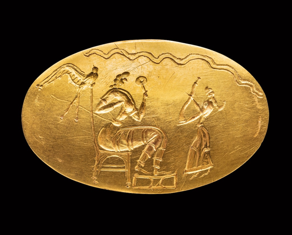 ギャラリー：古代ギリシャ「グリフィンの戦士」の墓と副葬品 画像15点 ..., 画像サイズ:1024x824