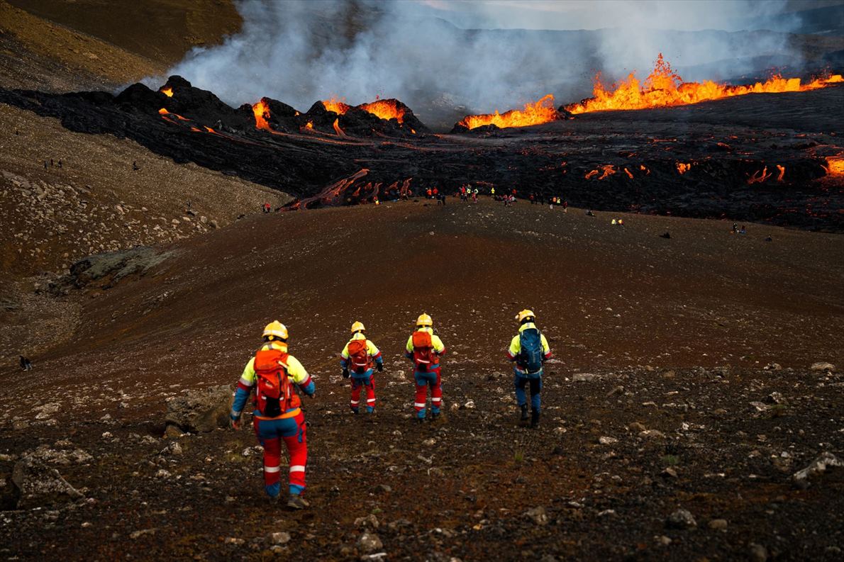 ギャラリー：アイスランドで再び噴火、休眠状態から目覚めたか 写真7点