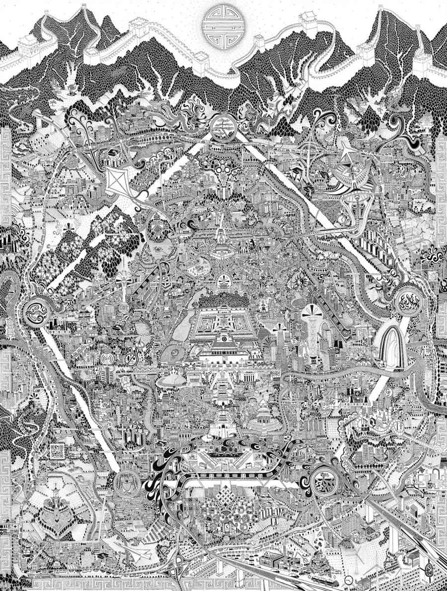 ギャラリー 何度見ても面白い 詳しすぎる北京の手描き地図 画像8点 ナショナルジオグラフィック日本版サイト ギャラリー 何度見ても面白い 詳しすぎる北京の手描き地図 画像8点 ナショナルジオグラフィック日本版サイト