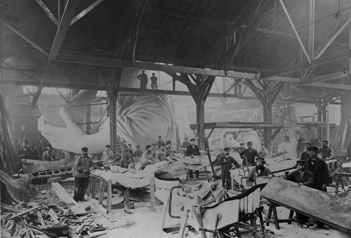 ギャラリー：除幕から135年、自由の女神像ができるまで 写真9点