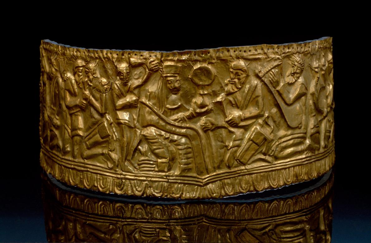 フランクリンミント 陶器製 古代エジプト フィギュリン 舞踏と