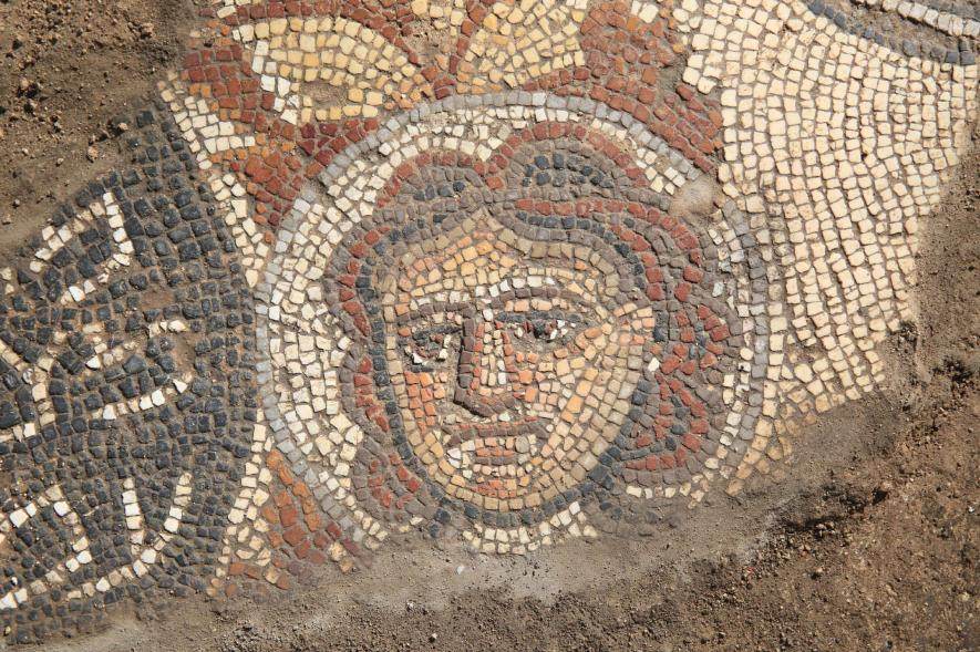 ギャラリー：「バベルの塔」など、驚きの古代モザイク画を発掘