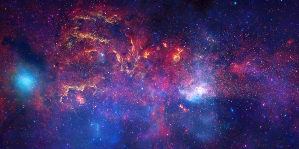 銀河系の中心に星の墓場を発見 謎のx線を放出 ナショナル ジオグラフィック日本版サイト