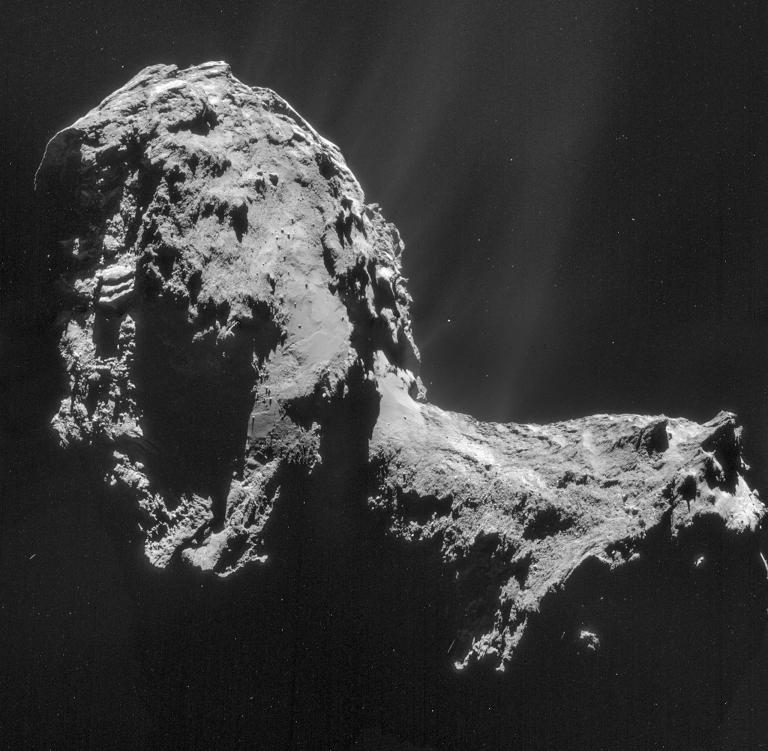 チュリュモフ彗星がアヒルの形になった理由 | ナショナル ジオ