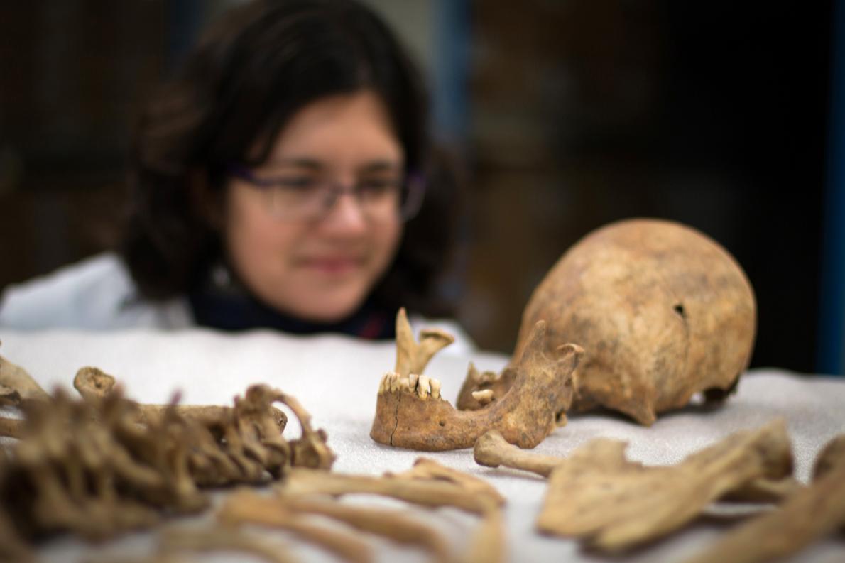 古代ローマ期の英国に中東から来た男、剣闘士か | ナショナル ジオ