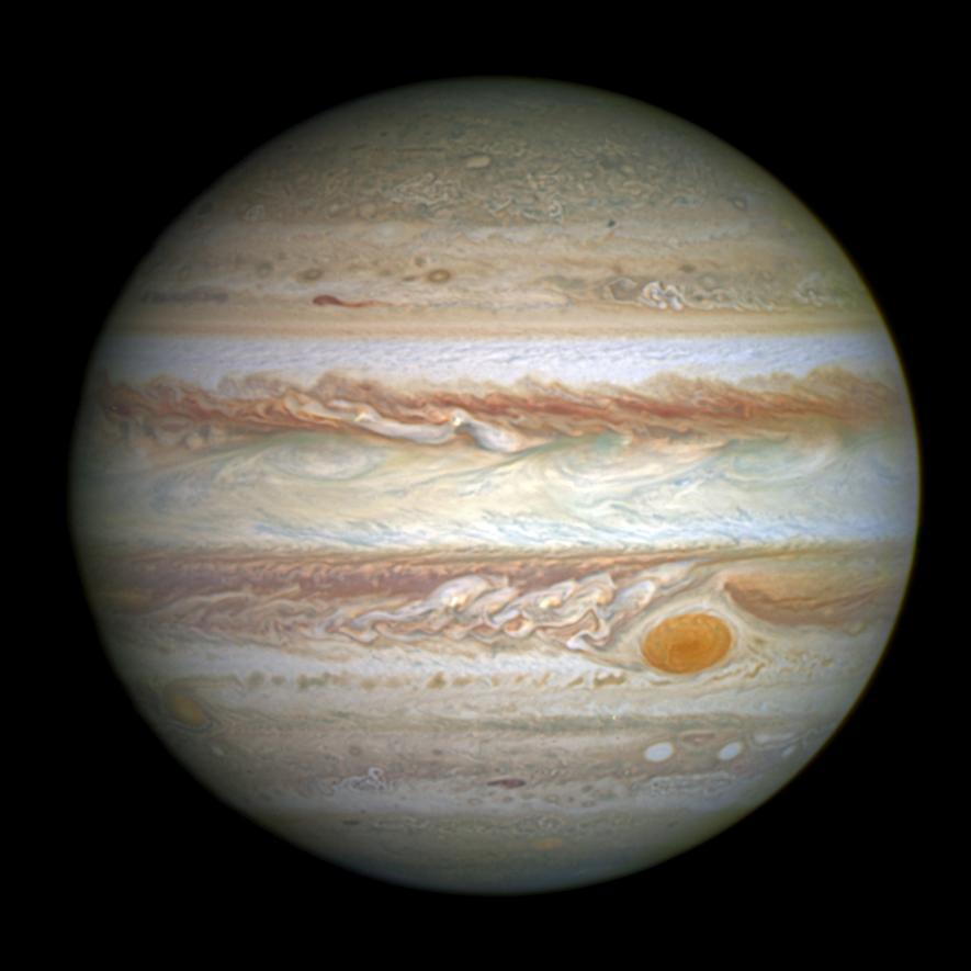 木星の大赤斑上空は1300℃、原因は嵐の音か | ナショナル ジオ ...