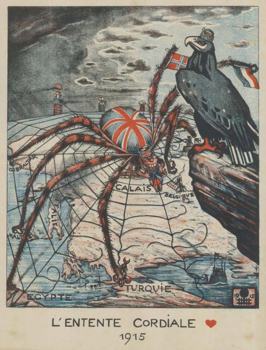 世紀の戦争プロパガンダ地図12点 敵はタコ ナショナルジオグラフィック日本版サイト