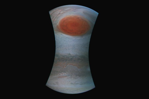 木星の大赤斑を至近距離から撮影、円形に近づくナショナルジオグラフィック日本版サイト