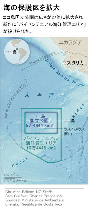 コスタリカが海洋保護区を一挙拡大 ココ島国立公園を27倍に ナショナルジオグラフィック日本版サイト