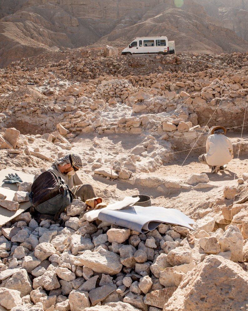 ペルー南部のキルカパンパ遺跡。キルカパンパはワリ帝国の辺境の入植地で、9世紀後半に放棄された。（PHOTOGRAPH COURTESY OF LISA MILOSAVLJEVIC, ROYAL ONTARIO MUSEUM）