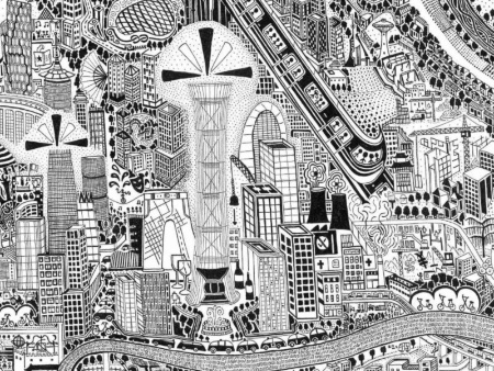 【参考ギャラリー】何度見ても面白い!詳しすぎる北京の手描き地図 画像8点