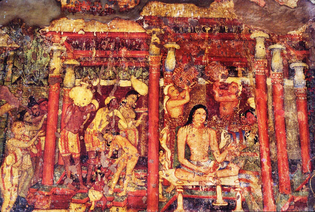 忽然と現れたインド仏教美術の宝庫、世界遺産アジャンター石窟群