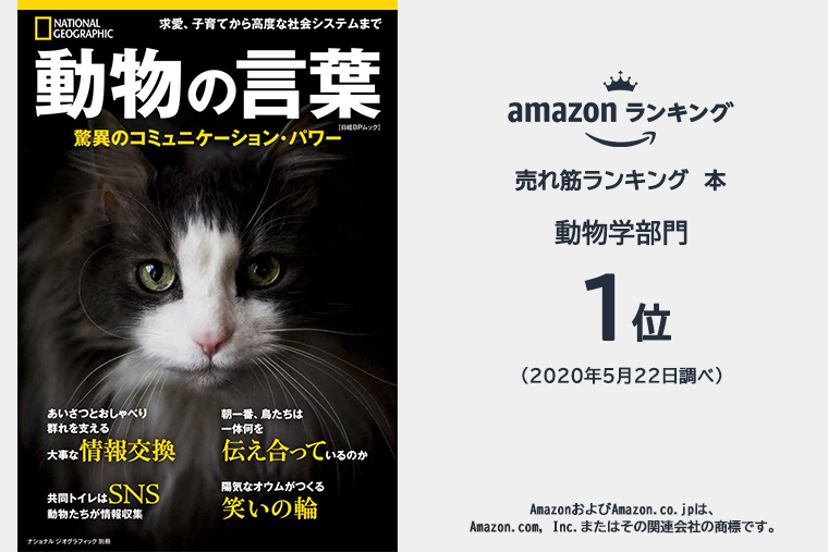 動物の言葉 書籍 ナショナル ジオグラフィック日本版サイト