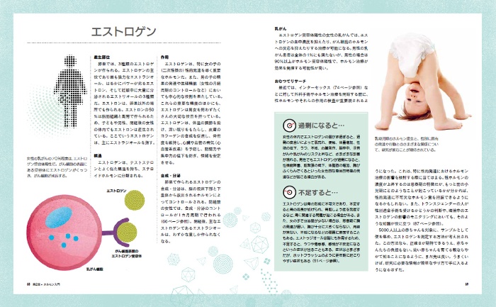 ビジュアル ホルモンのはたらき パーフェクトガイド サンプル画像③