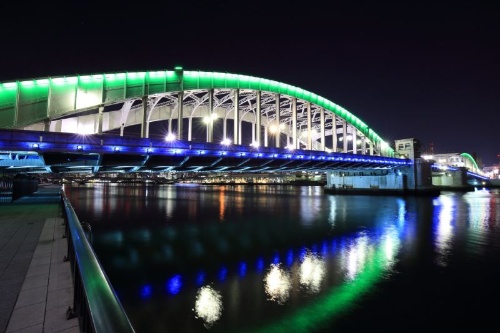 橋のライトアップが美しい隅田川 東京都中央区 江東区 ナショナルジオグラフィック日本版サイト 橋のライトアップが美しい隅田川 東京都中央区 江東区 ナショナルジオグラフィック日本版サイト